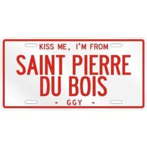   PIERRE DU BOIS  GUERNSEY LICENSE PLATE SIGN CITY