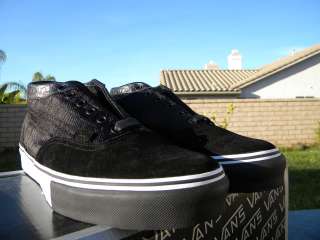 VANS AION LX BLACK SZ 9 DUNK SB OTW CHUKKA SK8 HI  