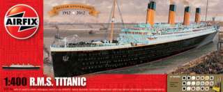 Airfix 50146 RMS Titanic 1/400 Scale Plastic Model Kit Starter Set 