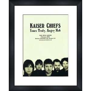  KAISER CHIEFS Yours Truly Angry Mob   Custom Framed 