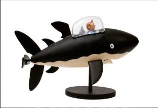 Tintin Figure The shark submarine tuba PVC FIGURES NEW IN BOX  