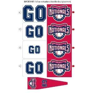   Washington Nationals Animated 3 D Auto Spin Flags