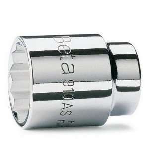 Beta 910A/ASL 3/8 Long 3/8 Drive Socket, 6 Point, with Chrome Plated 