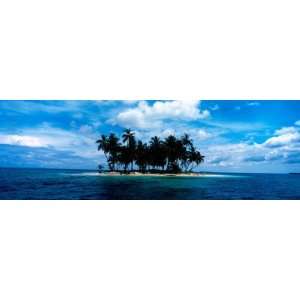 Palm Trees on an Island, San Blas Islands, Panama by Panoramic Images 