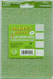 Makins Brand Clay Texture sheets Makins Set A  