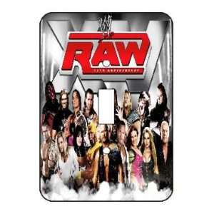  WWE Raw Light Switch Plate Cover Brand New Office 