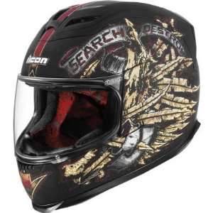  ICON AIRFRAME SEARCH AND DESTROY HELMET MD Sports 