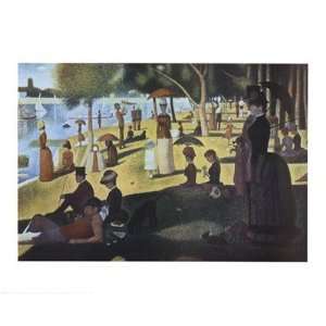 Sunday Afternoon on the Island of La Grande Jatte, c.1886 by Georges 