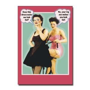  This Dress   Outrageous TalkBubbles Birthday Greeting Card 