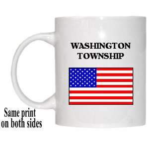    US Flag   Washington Township, New Jersey (NJ) Mug 