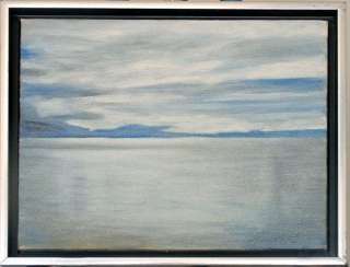 Original Oil Painting,Alaskan Landscape Framed  