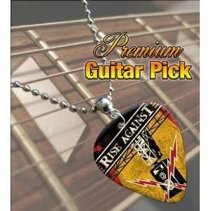  Rise Against Siren Song Premium Guitar Pick Necklace 