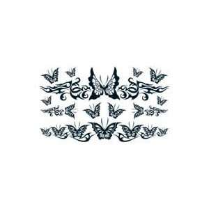  Black Butterfly Temporary Tattoos   2.5X3.5 Everything 