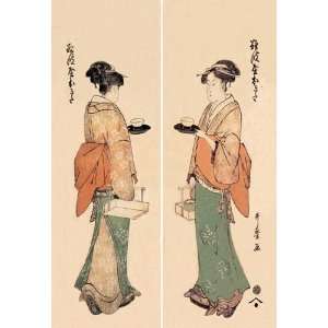  Exclusive By Buyenlarge Tea House Girl 20x30 poster