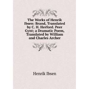   poem; Henrik, 1828 1906,Garrett, Edmund, 1865 1907 Ibsen Books