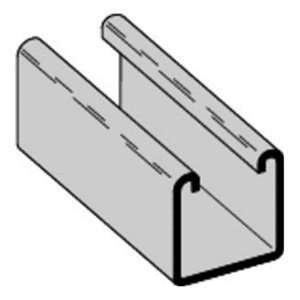   20 14 Ga. Plain Steel Solid Strut Channel