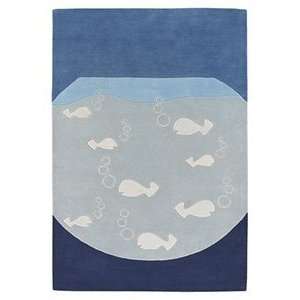  Chandra Rugs KID 7623 Kids Area Rug, Blue