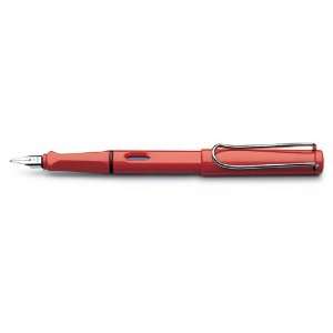  Lamy Safari Red Extra Fine Point Fountain Pen   L16EF 