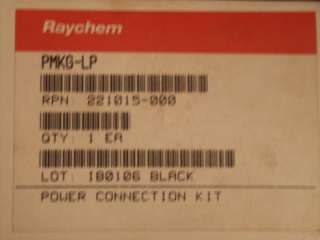 RAYCHEM PMKG Power Connection KIt PolyMatrix Auto Trace  