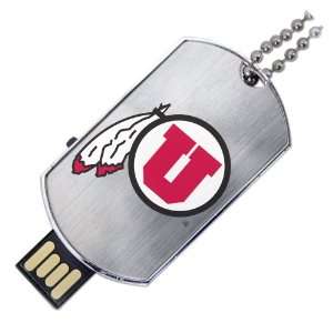  University of Utah Utes Flash Tag USB Drive 4GB 