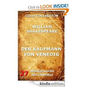 Der Kaufmann von Venedig (Kommentierte Gold Collection) (German 