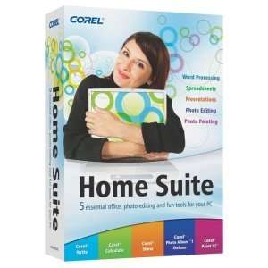  New   Corel Home Suite   Complete Product   1 User 