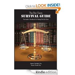  Bar Exam Survival Guide The Insiders Handbook for Passing The Bar 