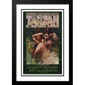 Tarzan the Ape Man 32x45 Framed and Double Matted Movie Poster   Style 