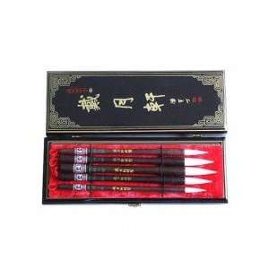   honored Brand 5 piece Brush Set with Goat Hair Point 