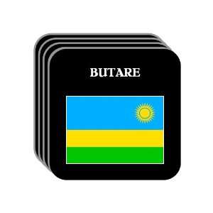  Rwanda   BUTARE Set of 4 Mini Mousepad Coasters 