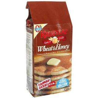 13 $ 0 09 per oz krusteaz pancake mix wheat honey complete 56 oz