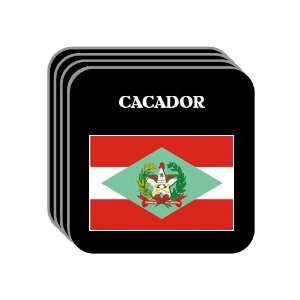 Santa Catarina   CACADOR Set of 4 Mini Mousepad Coasters