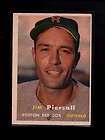 1957 Topps 75 Jimmy Piersall NR MINT  