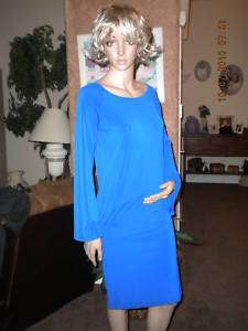 Victoria Secret moda drop waist dress blue size XS  