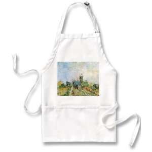  Vegetable Garden in Montmartre By Vincent Van Gogh Apron 