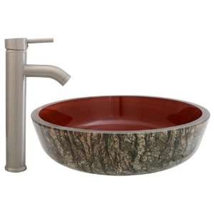  Geyser Hand crafted Asian Bathroom Glass Vessel Sink and 