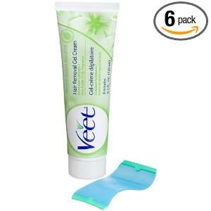 Veet Hair Removal Gel Cream for Dry Skin, 5.1 Ounce Tubes 