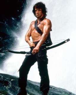 Sylvester Stallone as John J. Rambo in Rambo First Blood Part II