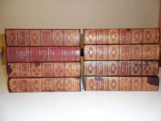 Works of George Eliot 8 Volume Set 1/4 Leather Bound  