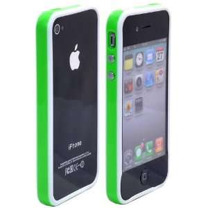  TPU Bumper Frame Case for Apple iPhone 4/ iPhone 4S (Green 