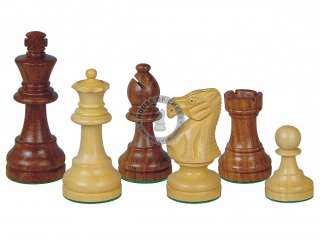 Wooden Chess Pieces Popular Staunton King Size 3.75   Golden Rosewood 