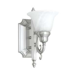   Nickel French Royal 1 Light Wall Sconce from the French Royal Co