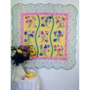  PT1016 Crazy Daisy Applique Quilt Pattern by Cynthia 