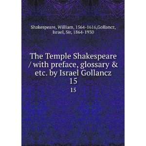    1616,Gollancz, Israel, Sir, 1864 1930 Shakespeare  Books