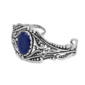   Pollack Sterling Silver Lapis American Classics Cuff Bracelet Jewelry