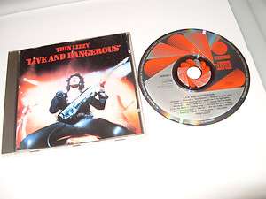 Thin Lizzy Live and Dangerous (Live Recording) (CD 1978)17 TRACKS 