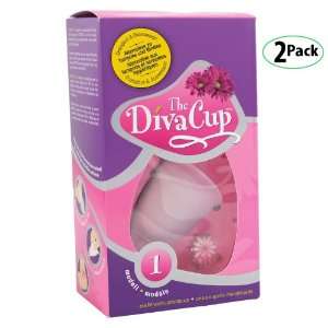  Reusable Menstrual Cup Latex/BPA Free 2 Pack