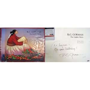  R. C. Gorman Signed The Graphic Works Book PSA 