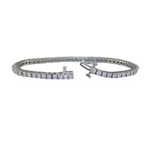   Tennis Bracelet 14k White Gold SI2 I1 Clarity FineDiamonds9 Jewelry
