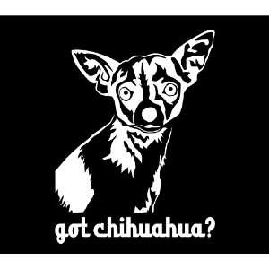  CHIHUAHUA VINYL DECAL 